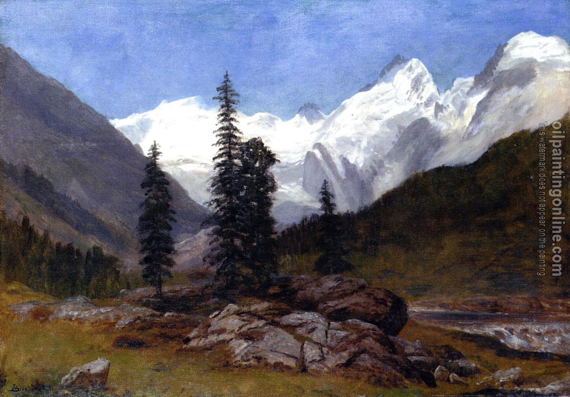 Bierstadt, Albert - Rocky Mountain